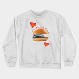 Rocket Burger - Zine Culture Crewneck Sweatshirt